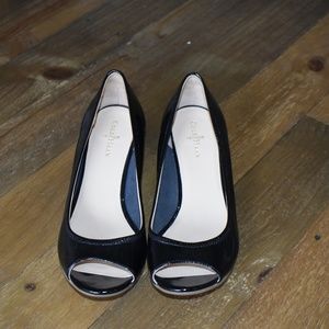 COLE HAAN Peep Toe "Tali"  NIKE AIR Wedge